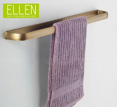 antique brass finish bathroom towel holder for bath shower single towel bar towel rack bathroom accessories [towel-holder-rack-amp-bar-8881]