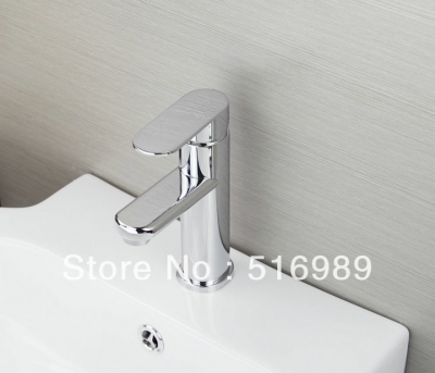 cold& water single lever basin faucet mixer taps new design chrom finish sinks deck mounted single handle sam8 [bathroom-mixer-faucet-1805]