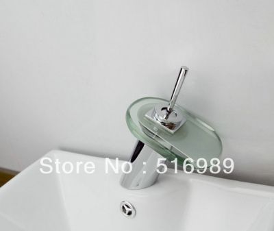 /cold water bathroom sink faucet waterfall deck mounted basin mixer tap chrome leon27