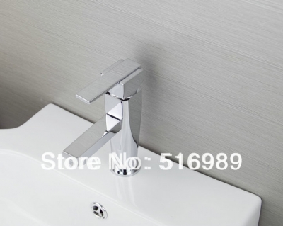 contemporary chrome finished water column bathroom sink& basin faucet mak218