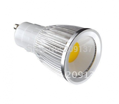 dimmable cob led gu10 7w high power spot light bulb spotlight spot lamp downlight 85v-265v [mr16-gu10-e27-e14-led-spotlight-6909]
