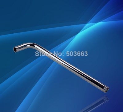 e-pak 5605/6 400mm wall mount square bathroom rainfall shower arm solid brass chrome