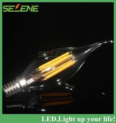 e14 led candle light corn bulb lamp cob 2w 4w 6w e14 bulb cool / warm white b 110v 220v energy saving [led-candle-light-4794]