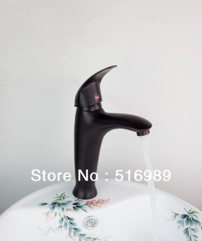 elegant bathroom orb faucet single handle deck mounted mixer tap tree371 [oil-rubbed-bronze-6870]