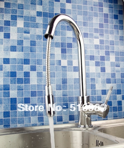g ood quality luxuriant kitchen pull out chrome mixer faucet tap swivel 118