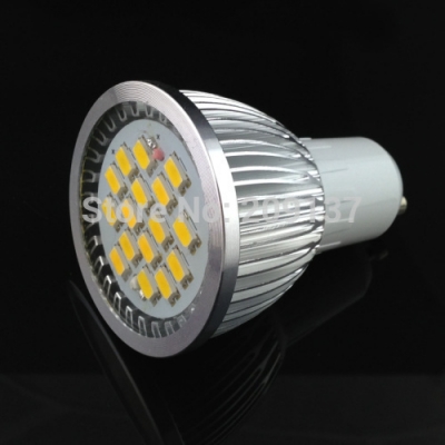 high power 7w gu10 led light bulb 5630 5730 smd ultra bright lamp warm white 90-260v,energy saving lamp,50pcs/lot