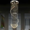 modern design three balls crystal chandelier d60*h180cm lustres home decoration stair lighting