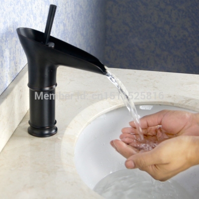 whole retail polished single lever orb basin faucet solid brass construction bathroom mixer taps torneira banheiro