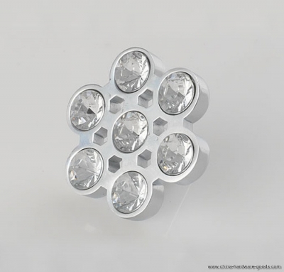10pcs k9 crystal glass cabinet pull knobs for furniture hardware new [Door knobs|pulls-2245]