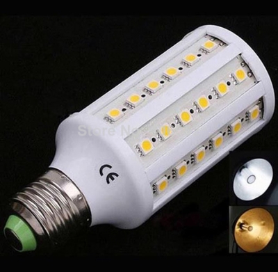 10pcs/lot lampadas led 12w e27 220v 60leds led corn bulb light lamp [led-corn-light-5136]