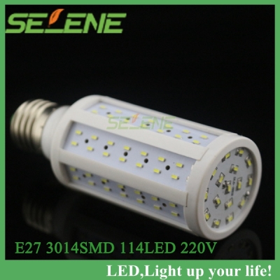 20w 114led 3014 smd e27 e14 b22 corn bulb light maize lamp led light bulb lamp led lighting white/warm white [smd3014-8589]