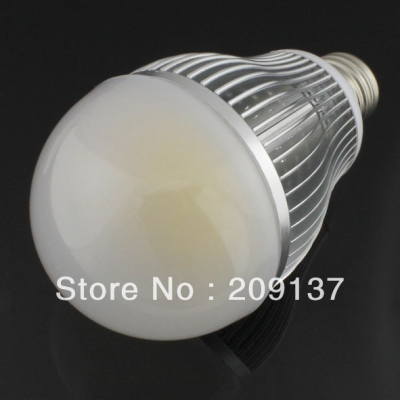 4pcs/lot cob led bulbs e27 12w ac85v-265v cold white/warm white [led-bulb-4527]