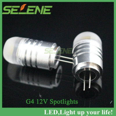 50pcs/lot g4 3w led corn bulb spot light dc 12v high power led spotlight [g4-lamp-3493]