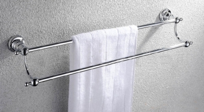 bathroom hardware accessories copper towel hanging towel rack gold towel rack ok008d-1