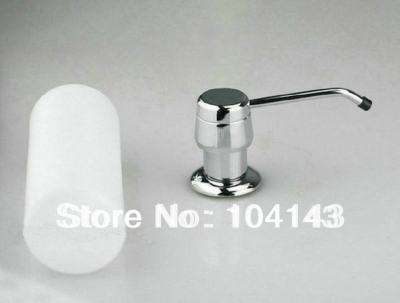 e-pak bathroom/kitchen deck mount polish chrome faucet soap spensor stainless steel faucet lj28 [worldwide-free-shipping-9810]