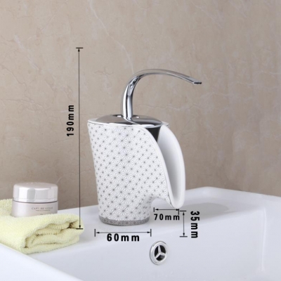 e-pak l92689/1 wonderful price single hole ceramic spout bathroom basin sink faucet