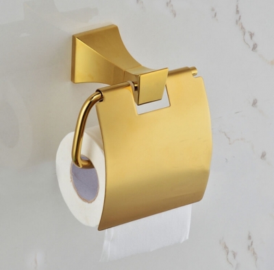 golden color toilet paper holder tissue paper holder gold bras paper holder gb004a [all-in-one-1037]