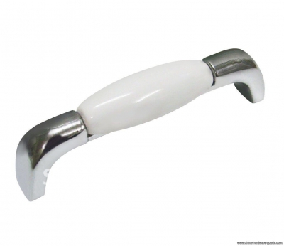 silver furniture hardware handle&knob ceramic furniture drawer/armoire/door/cabinet knob handle 10pcs discount
