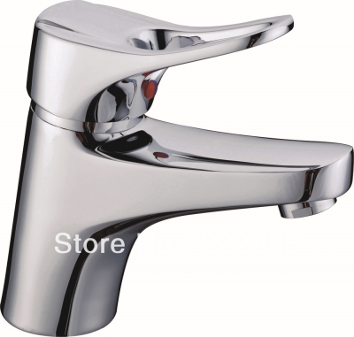 solid brass gravity casting streamline bathroom sink chrome basin faucet mixer torneira banheiro cozinha grifo [deck-mounted-basin-faucets-2972]