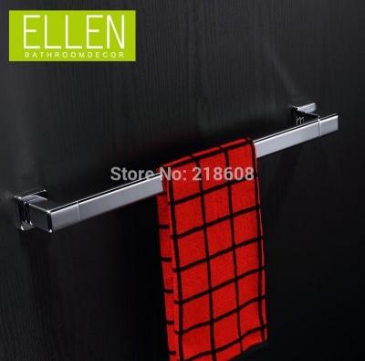 square single towel bar 24" chrome bathroom hardware towel holder for bathroom accessories