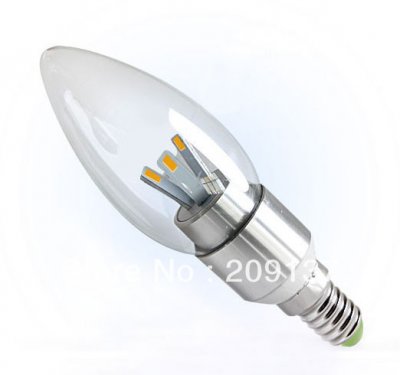 super bright 5w led candle light 5630 smd 6 led bulb e14 e12 warm/cool white 85-265v