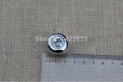 10pcs crystal zinc alloy round furniture glass drawer pulls