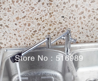 360 swivel kitchen cold water chrome sink tap multifunctional spray faucet mak2 [kitchen-mixer-bar-4256]