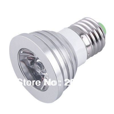 4w e27 gu10 b22 remote control rgb led bulb spot light 16 color changing lamp 85v~265v warranty 2 years