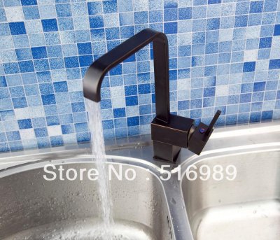 black oil rubbed bronze faucet bathroom tap sink deck mount single handle mixer su151