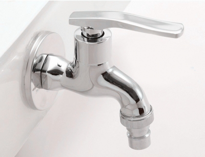 brass handle cold water faucet, wall mounted basin tap bibcock cold faucet sc314