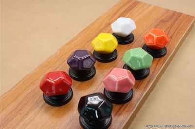 ceramic candy color cabinet handles and knobs furniture fittings home decorations