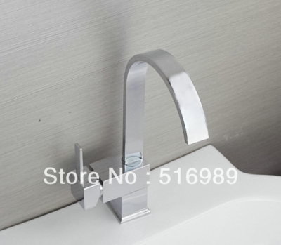 chrome finished rainbow faucet kitchen bathroom mixer tap ln061644 [kitchen-led-4208]