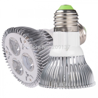dimmable 9w 3*3w e27 high power led par20 bulb spotlight warm white cool white ceiling par 20 lamp for bedroom illuminate
