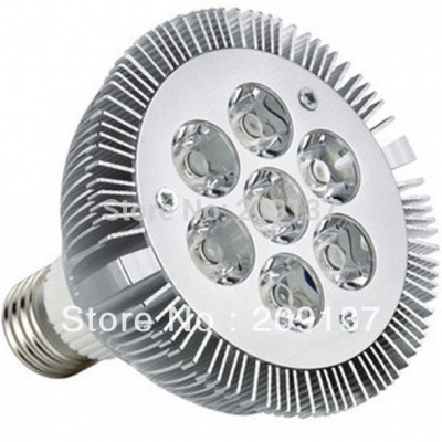 dimmable par 30 e27 led lamp led par30 warm white/cold white led lamp 7x3w led down light 10pcs/lot