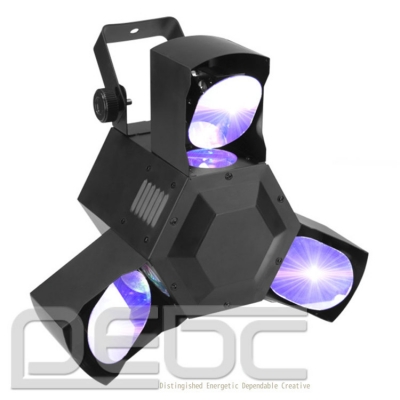 eyourlife new 2015#triple flex dmx 72 leds scanner dj light rgb rotating club stage effect lighting [led-effect-light-5412]