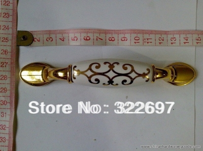 kl18209 96mm bronze ceramic cabinet furniture single hole handle and knob