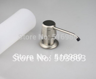 new beautiful polished nickel pop up sink waste drain with overflow silver a-252 [liquid-soap-dispenser-6583]