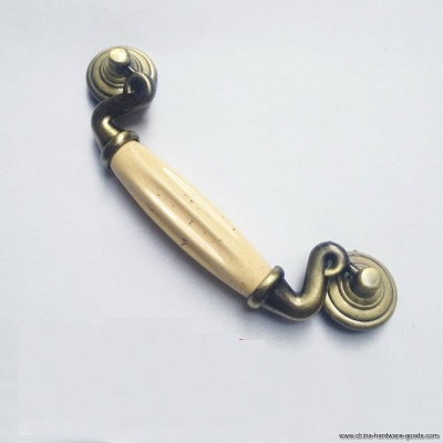 qm903 bronze ceramic cabinet knob drawer cupboard pull handles 115mm 4.53" [Door knobs|pulls-1483]