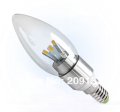 super bright led candle bulb 5w 5630 smd 6 led bulb light e12|e14 warm|cool white 85v-265v 50pcs/lot
