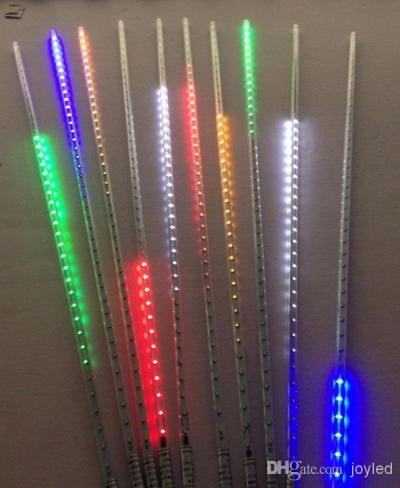 10 x 60 leds 50cm christmas smd3528 lights meteor shower rain tubes led light for party wedding decoration [led-strip-amp-led-hard-strip-6124]