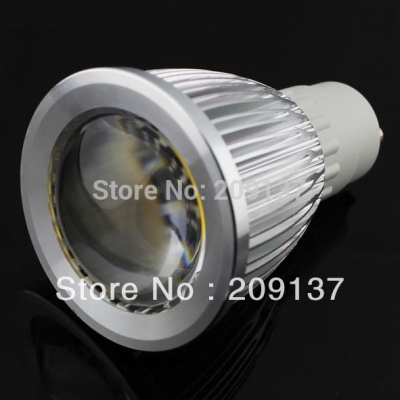 110-240v dimmable 7w gu10 cob led lamp light led spotlight white/warm white led lighting 20pcs/lot [mr16-gu10-e27-e14-led-spotlight-6954]