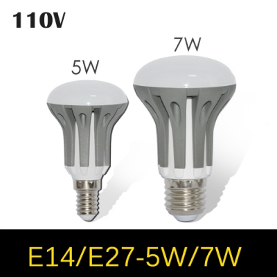 1pcs new arrival design e14 e27 5w 7w led umbrella bulb ac 100v 110v 130v led lamp spot light smd 2835 lutres chandelier