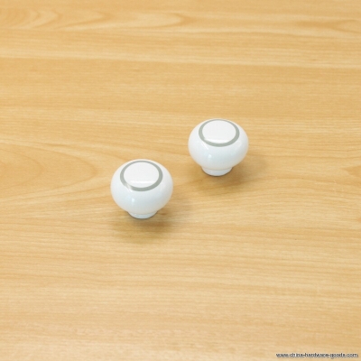 2pcs/lot elegant white furniture knobs round mini drawer pulls cabinet cupboard jewelry box pull handle home decor [Door knobs|pulls-1308]