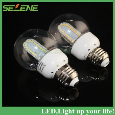 50pcs e27 led lamps led lights corn bulb e27 6w smd 2835 84 led 9-30v 85-265v white/ warm white led spotlight lamps [led-bulb-lamp-4676]