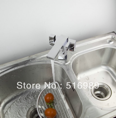 brassswivel luxury chrome kitchen basin mixer tap faucets bree115