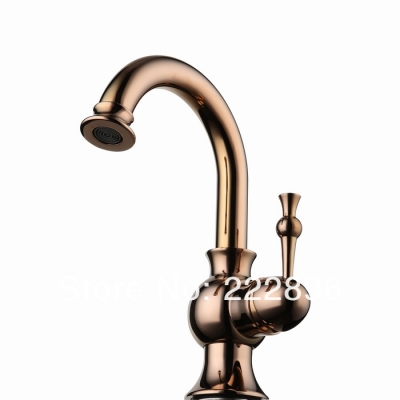 copper antique gold tap gold bathroom faucet vintage and cold mixer torneira bathroom banheiro [deck-mounted-basin-faucets-2934]
