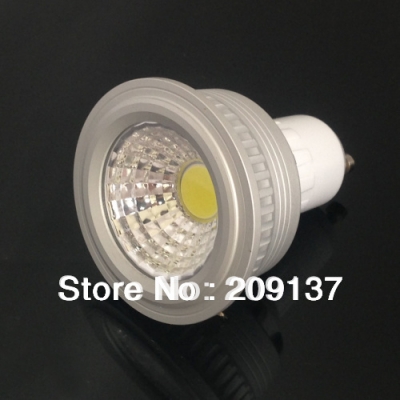 dimmable gu10 e27 5w cob led spot light bulbs lamp warm white/cool white