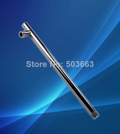 e-pak 5606/7 bathroom wall mounted shower arm polished chrome brass rain shower arm [worldwide-free-shipping-9773]