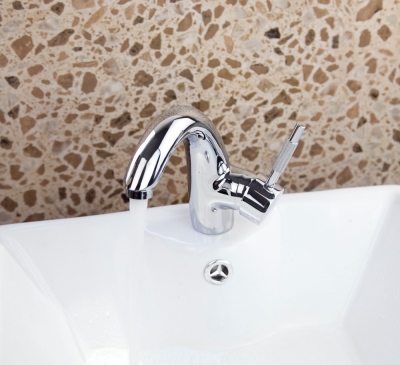 e_pak 8381/6 wholes and retail bathroom solid brass centerset bathroom sink counter basin mixer torneira banheiro faucet [worldwide-free-shipping-9624]