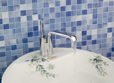 e_pak 8418b/4 square 360 degree swivel lever tap single hole chrome finish bathroom mixer basin faucet [worldwide-free-shipping-9633]
